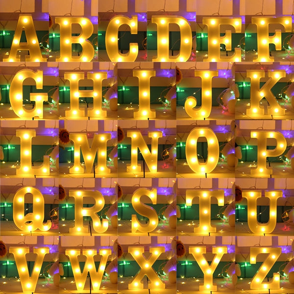 Marquee Letter Signs With Lights
