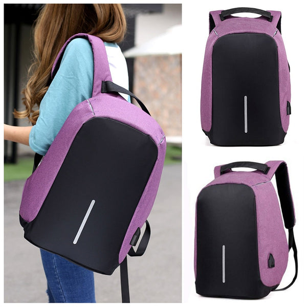 Laptop Backpack USB Charging Anti Theft Travel Backpack