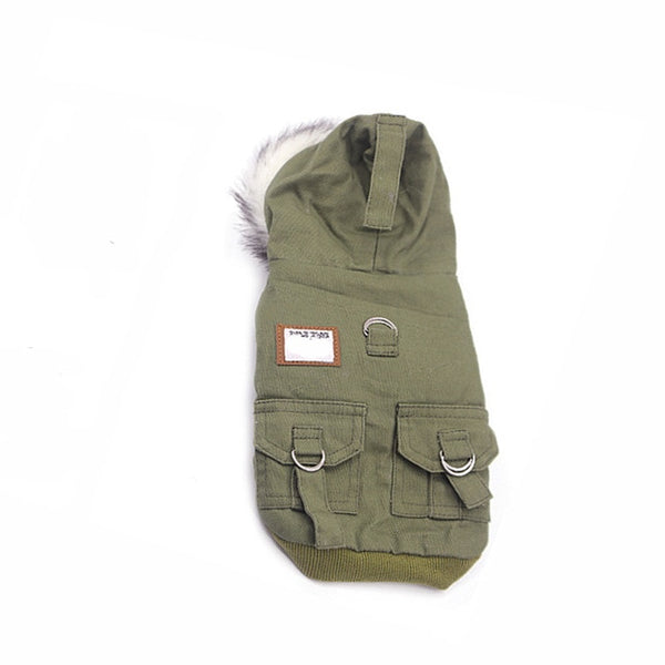 WARM AND WATER REPELLENT WINTER COAT FOR PET DOG