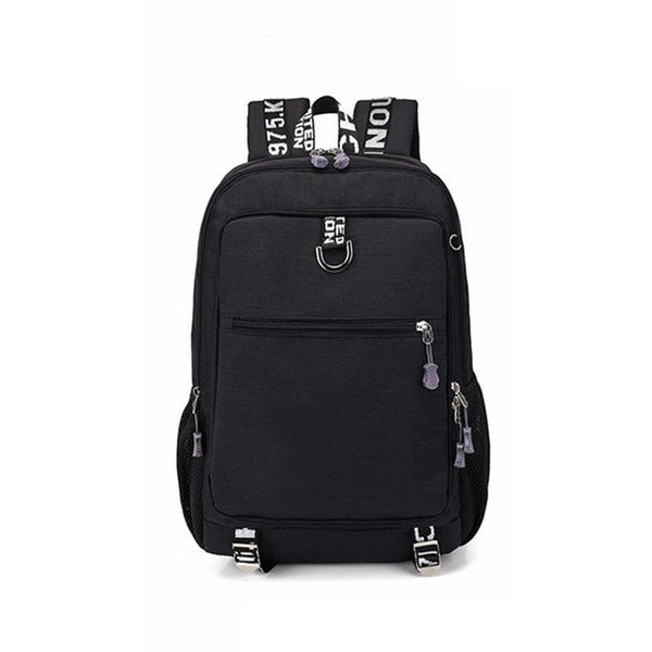 Waterproof USB Charging Travel School Sport Backpack