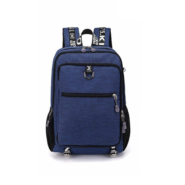 Waterproof USB Charging Travel School Sport Backpack